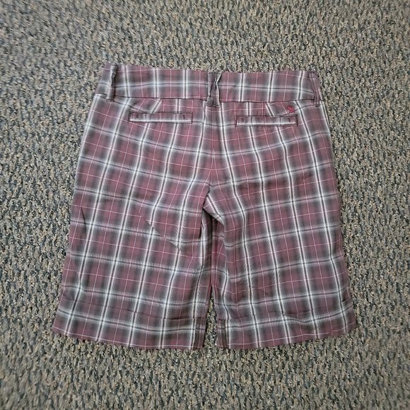 Vintage Abercrombie and Fitch New York Plaid Bermuda Shorts Size 6 - Picture 3 of 16